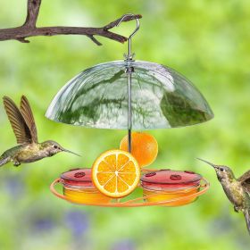 Rat-proof Metal Bird Feeder Outdoor Hanging Water Feeder