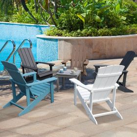 White Outdoor Loungers Set Of 2 Adirondack Patio Chair Set For Deck Outside Pool Garden