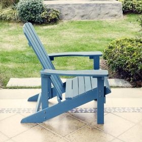 Blue Pool Garden Outdoor Lounger Patio Lounge Chairs Adirondack Chairs Set Of 2