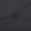 Adirondack Chair Cushions 2 pcs Black Oxford Fabric