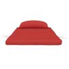 Adirondack Chair Cushions 2 pcs Red Oxford Fabric