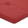 Adirondack Chair Cushions 2 pcs Red Oxford Fabric