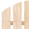 2-Seater Patio Adirondack Chair Solid Wood Fir