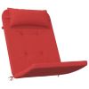 Adirondack Chair Cushions 2 pcs Red Oxford Fabric