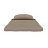 Adirondack Chair Cushions 2 pcs Taupe Oxford Fabric