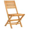 Folding Patio Chairs 6 pcs 18.5"x24.4"x35.4" Solid Wood Teak