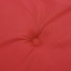 Adirondack Chair Cushions 2 pcs Red Oxford Fabric