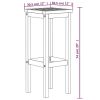 Bar Stools 4 pcs Solid Wood Acacia