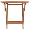 Folding Patio Table - Solid Wood Teak