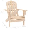 Patio Adirondack Chair Solid Fir Wood