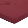 Adirondack Chair Cushions 2 pcs Wine Red Oxford Fabric