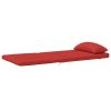 Adirondack Chair Cushions 2 pcs Red Oxford Fabric