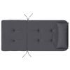 Adirondack Chair Cushions 2 pcs Anthracite Oxford Fabric