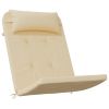 Adirondack Chair Cushions 2 pcs Beige Oxford Fabric