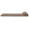 Adirondack Chair Cushions 2 pcs Taupe Oxford Fabric