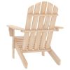 Patio Adirondack Chair Solid Fir Wood