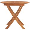 Folding Patio Table - Solid Wood Teak