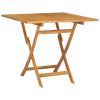 5 Piece Patio Dining Set Solid Teak Wood