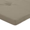 Adirondack Chair Cushions 2 pcs Taupe Oxford Fabric