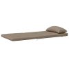 Adirondack Chair Cushions 2 pcs Taupe Oxford Fabric