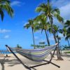 Hammock & Steel Frame Stand Swing Chair Home/Outdoor Backyard