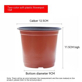 Plastic Nutrition Feeding Block Planting And Transplanting Pot Fall Not Bad Seedling Cup (Option: 130 Model-30 Packs)