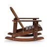 Outdoor Garden Adirondack Chair W/Arm Rest