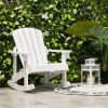 Outdoor Garden Adirondack Chair W/Arm Rest