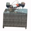 Direct Wicker Outdoor Patio Adjustable Rattan Chaise Lounge Set with Cushions