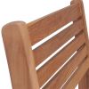 Patio Chairs 4 pcs with Cream Cushions Solid Teak Wood