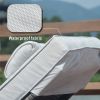 Direct Wicker Outdoor Patio Adjustable Rattan Chaise Lounge Set with Cushions